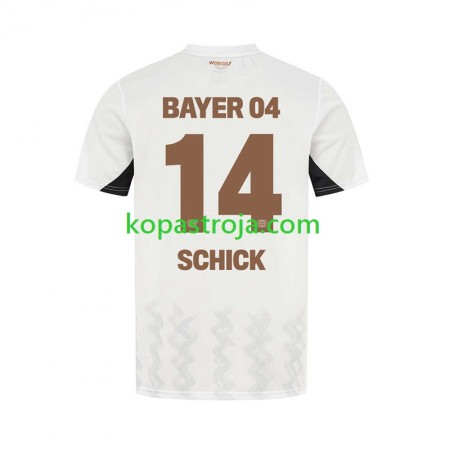 Billiga Fotbollströjor Bayer 04 Leverkusen Patrik Schick 14 Borta tröja 2024/25 Kortärmad